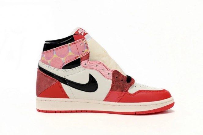 Bmlin shoes DV1748-601 1 Spider-Verse High Jordan the Across OG Spider-Man 0805